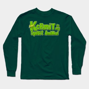 Kermit is my Spirit Animal Long Sleeve T-Shirt